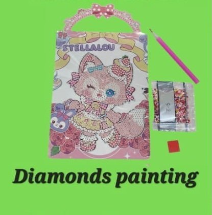 diamonds painting
